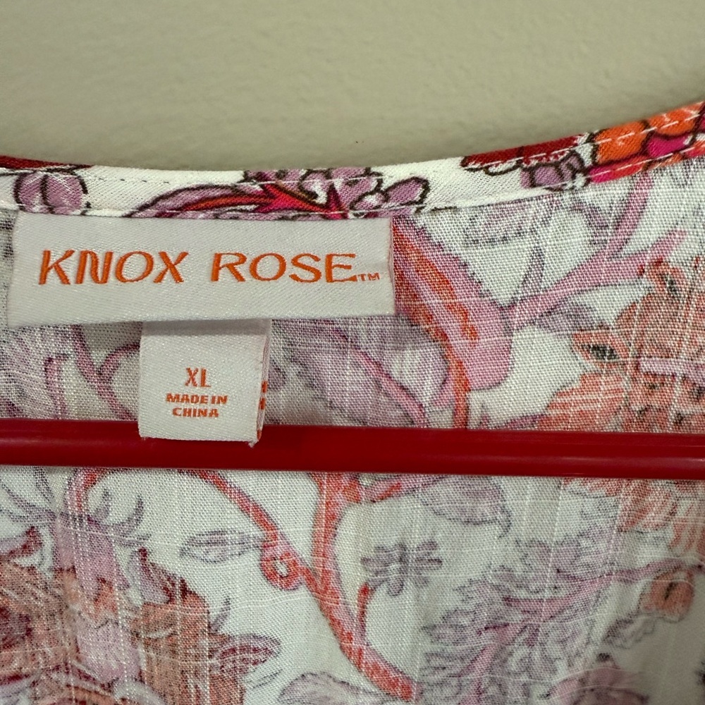 Knox Rose Floral Long Dainty Dress XL - Picture 7 of 7
